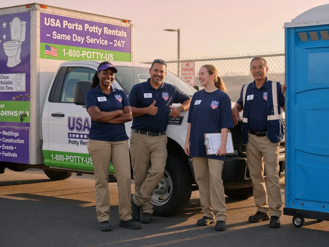 Porta Potty Rental company in Hudson, WI